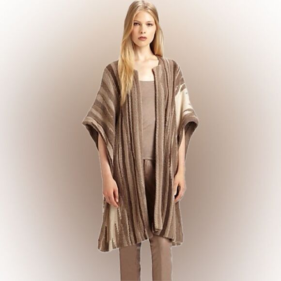 Ralph Lauren Black Label Cashmere Serape Ruana - Picture 11 of 16